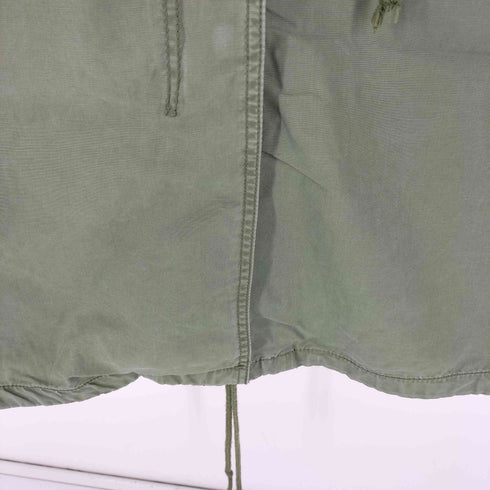 ザラ ZARA I Really Don't Care Do U Melania ペイント ミリタリー モッズコート レディース import:XS