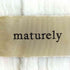 マチュアリー maturely Double Gauze Hoodie レディース