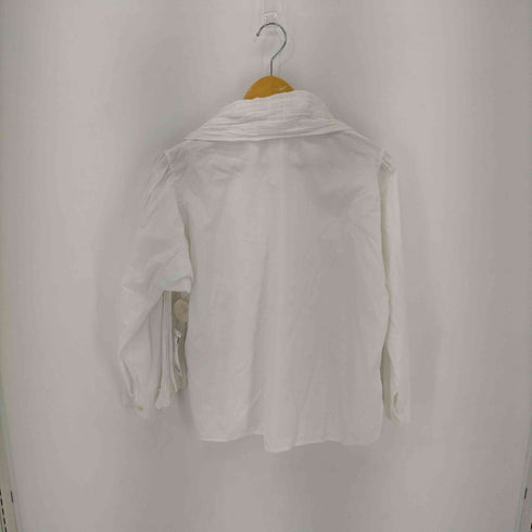 マルシャンブルドゥシャーム Malle chambre de charme 18AW レース襟フリル モノグラムブラウス レディース FREE