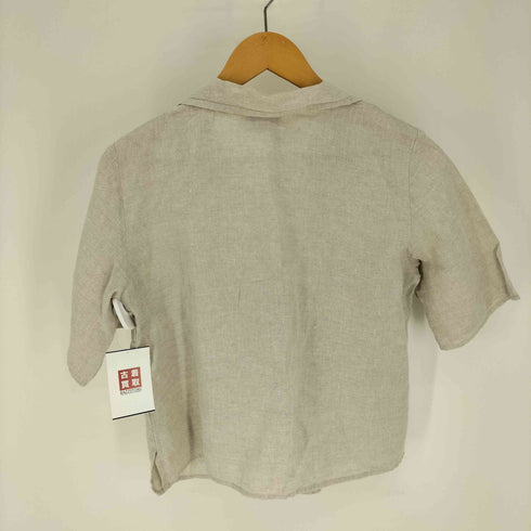 アニエスベー agnes b. CHEMISE リネンブラウス レディース FR:38