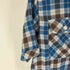 アベイシングエイプ A BATHING APE 00S ダブル フラップポケット チェック S/S シャツ ネコ目ボタン メンズ JPN:M