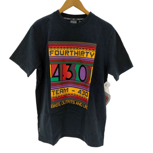 フォーサーティ 430 fourthirty プリントクルーネックTシャツ メンズ JPN:1