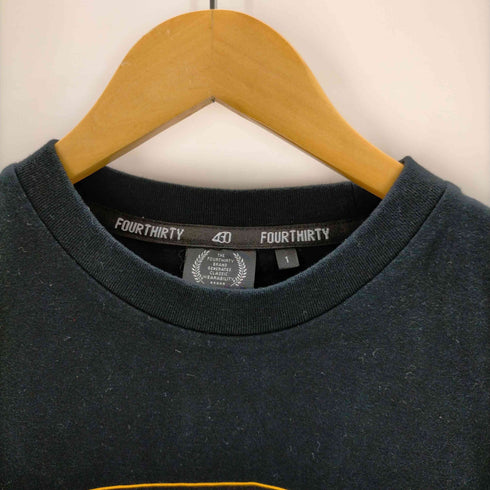 フォーサーティ 430 fourthirty プリントクルーネックTシャツ メンズ JPN:1