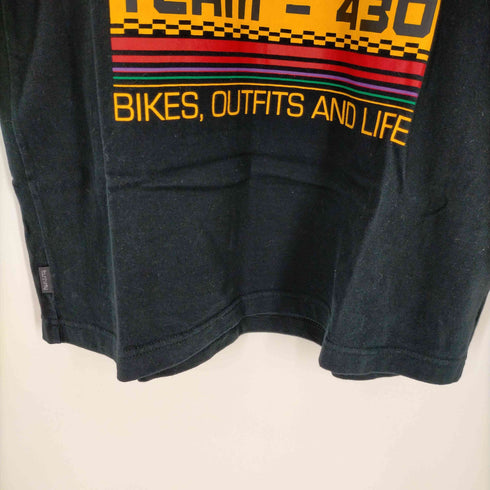 フォーサーティ 430 fourthirty プリントクルーネックTシャツ メンズ JPN:1