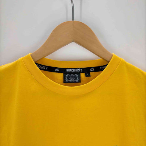 フォーサーティ 430 fourthirty プリントクルーネックTシャツ メンズ JPN:1