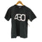 フォーサーティ 430 fourthirty プリントクルーネックTシャツ メンズ JPN:1