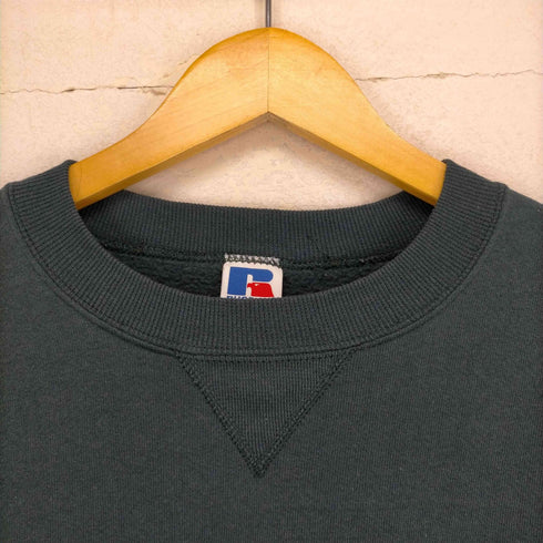 ラッセルアスレチック RUSSELL ATHLETIC 90s USA製 フロントVガゼット クルーネックスウェット メンズ JPN:L