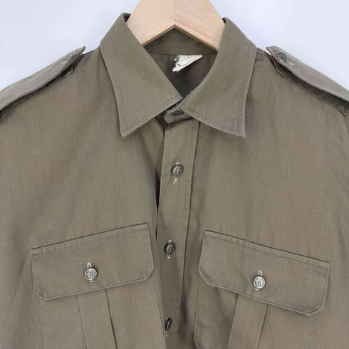 E.I. 87年製 イタリア軍 4ポケット ミリタリーシャツ メンズ 15