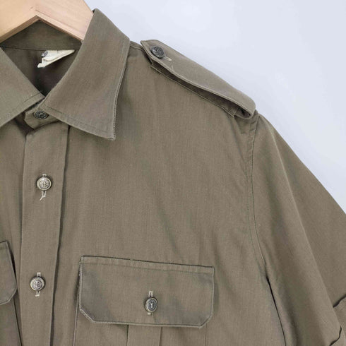 E.I. 87年製 イタリア軍 4ポケット ミリタリーシャツ メンズ 15