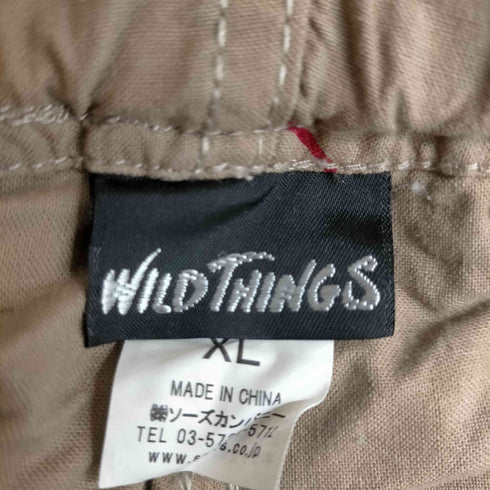 ワイルドシングス WILD THINGS スマイル シアサッカー クライミング ショートパンツ メンズ JPN:XL