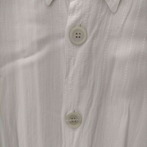 エンポリオアルマーニ EMPORIO ARMANI ピンタックデザインレギュラーカラーシャツ メンズ import:L