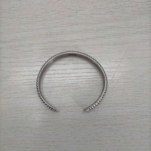 タケオキクチ TAKEO KIKUCHI pewter ストライプバングル メンズ
