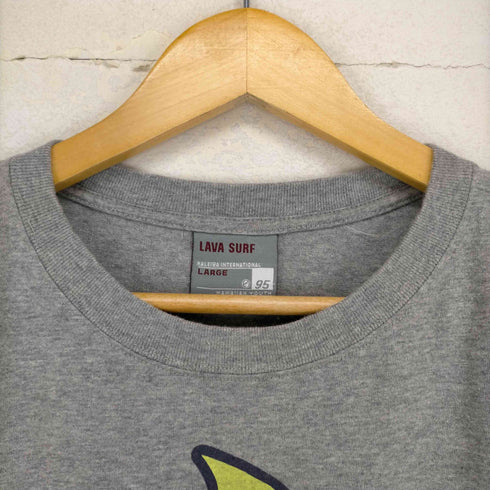 フロントロゴプリント クルーネックTシャツ メンズ JPN:L