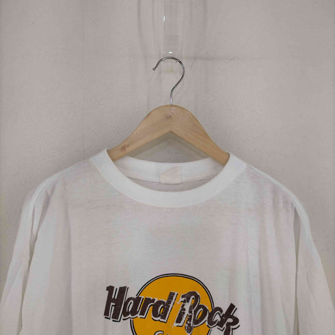 ハードロックカフェ Hard Rock Cafe シングルステッチ 企業ロゴ クルーネックTシャツ NEW YORK メンズ