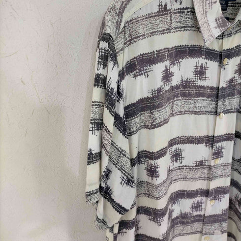 METALLO 総柄 レーヨン S/S シャツ メンズ import:L