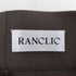 RANCLIC hem button wide pants レディース FREE