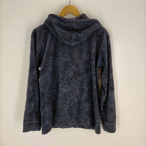sho bernings ボタニカル柄ジップアップパーカー メンズ import:L