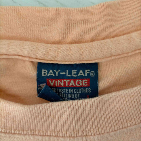 BAYLEAF VINTAGE プリントクルーネックTシャツ メンズ import:L
