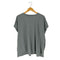 ミー イッセイミヤケ me ISSEY MIYAKE シワ加工 クルーネックTシャツ レディース