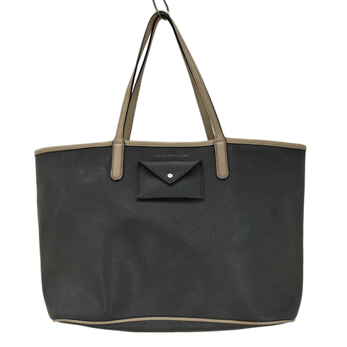 マークバイマークジェイコブス Marc by Marc Jacobs パイピングレザー トートバッグ レディース