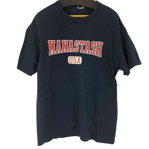 マナスタッシュ MANASTASH アーチプリントクルーネックTシャツ メンズ JPN:L
