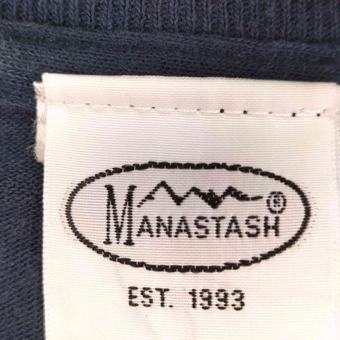 マナスタッシュ MANASTASH アーチプリントクルーネックTシャツ メンズ JPN:L