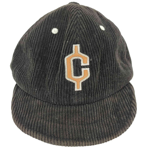 Clef Corduroy B.CAP ロゴ刺繍 6パネルコーデュロイキャップ メンズ