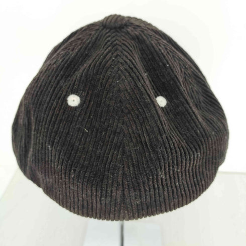Clef Corduroy B.CAP ロゴ刺繍 6パネルコーデュロイキャップ メンズ