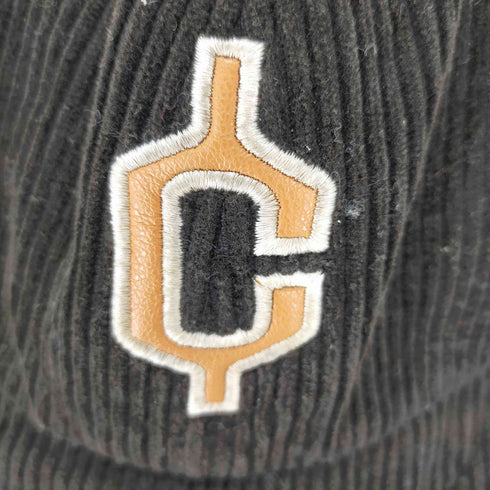Clef Corduroy B.CAP ロゴ刺繍 6パネルコーデュロイキャップ メンズ