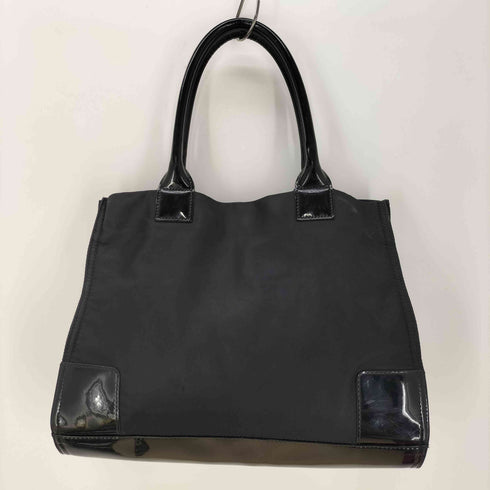 トリーバーチ TORY BURCH ナイロン切替ロゴトートバッグ レディース