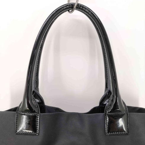トリーバーチ TORY BURCH ナイロン切替ロゴトートバッグ レディース