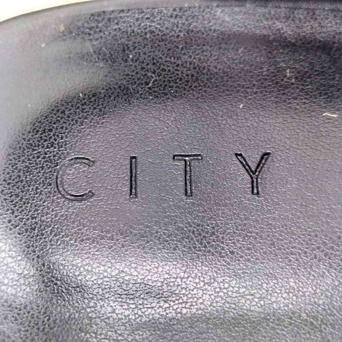 シティー CITY シンセティックレザークロスサンダル レディース 1
