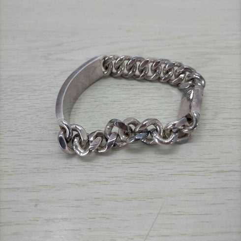 ジャンポールゴルチエ Jean Paul GAULTIER silver刻印 チェーンブレスレット メンズ