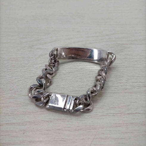 ジャンポールゴルチエ Jean Paul GAULTIER silver刻印 チェーンブレスレット メンズ