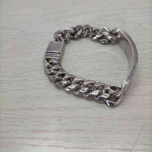 ジャンポールゴルチエ Jean Paul GAULTIER silver刻印 チェーンブレスレット メンズ