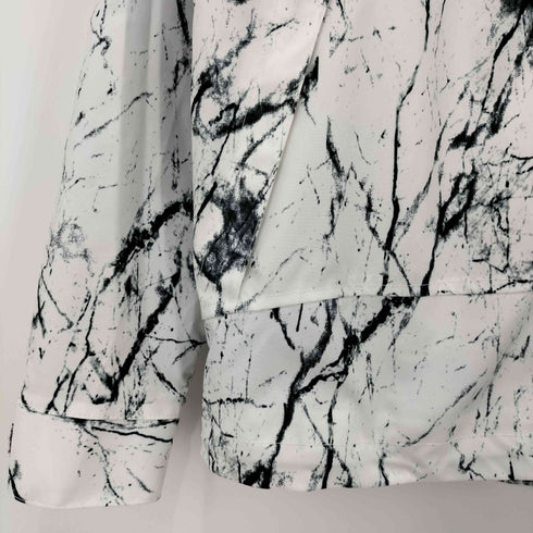 アズールバイマウジー AZUL by moussy MARBLE MOUNTAIN PARKA 総柄 ジップアップ メンズ JPN:M