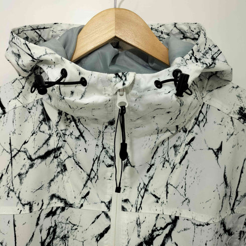 アズールバイマウジー AZUL by moussy MARBLE MOUNTAIN PARKA 総柄 ジップアップ メンズ JPN:M