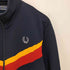 フレッドペリー FRED PERRY 80s 復刻 ロゴ刺繍 マルチカラー トラックジャケット メンズ import:S