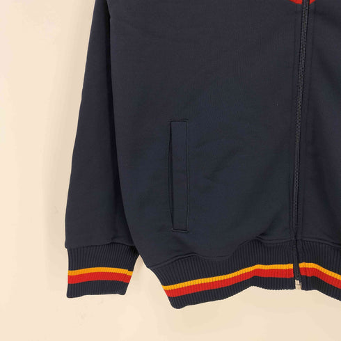 フレッドペリー FRED PERRY 80s 復刻 ロゴ刺繍 マルチカラー トラックジャケット メンズ import:S