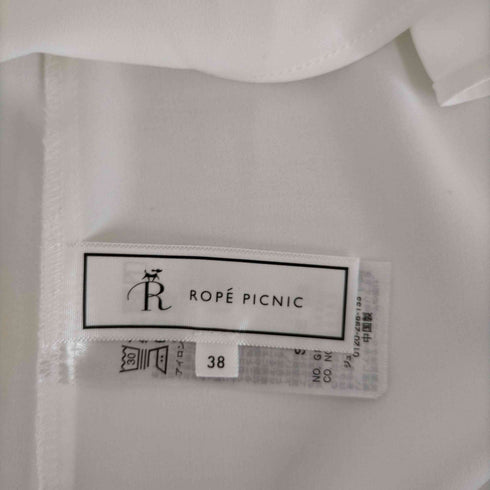 ロペピクニック Rope Picnic ボウタイハーフスリーブブラウス レディース JPN:38