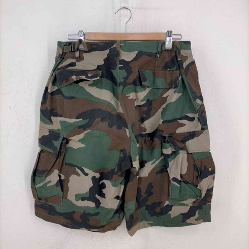 キャブクロージング cab clothing コットンリップストップ コンバットカモフラショーツ SCOVILL ZIPPER HOT WEATHER メンズ 84to91cm