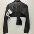 ケモノ KEMONO SHORT JACKET フェイクレザー ショートジャケット レディース FREE
