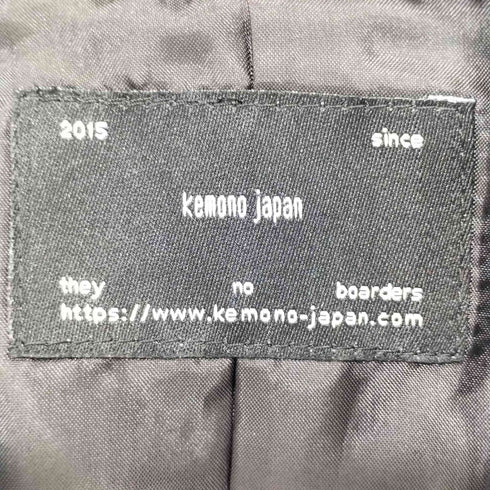 ケモノ KEMONO SHORT JACKET フェイクレザー ショートジャケット レディース FREE
