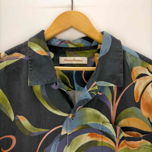 トミーバハマ Tommy Bahama シルクアロハシャツ メンズ JPN:XL