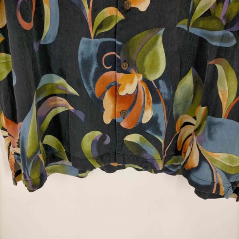 トミーバハマ Tommy Bahama シルクアロハシャツ メンズ JPN:XL