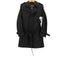 バーバリーブラックレーベル BURBERRY BLACK LABEL 2WAY 中綿 キルティングライナー ダブル トレンチコート レディース JPN:M