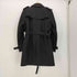 バーバリーブラックレーベル BURBERRY BLACK LABEL 2WAY 中綿 キルティングライナー ダブル トレンチコート レディース JPN:M