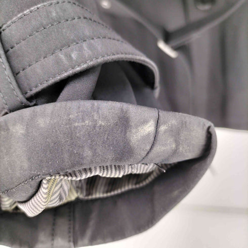 バーバリーブラックレーベル BURBERRY BLACK LABEL 2WAY 中綿 キルティングライナー ダブル トレンチコート レディース JPN:M