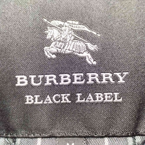 バーバリーブラックレーベル BURBERRY BLACK LABEL 2WAY 中綿 キルティングライナー ダブル トレンチコート レディース JPN:M