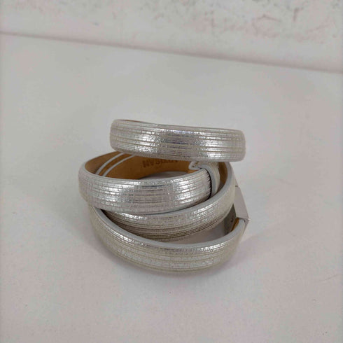 アルチザン ARTISAN 細レザー スライドベルト レディース